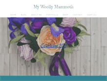 Tablet Screenshot of mywoollymammoth.com